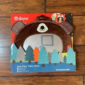 New Diono Baby rear View bear Shatterproof Car Mirror Car Seat Accessories Gift